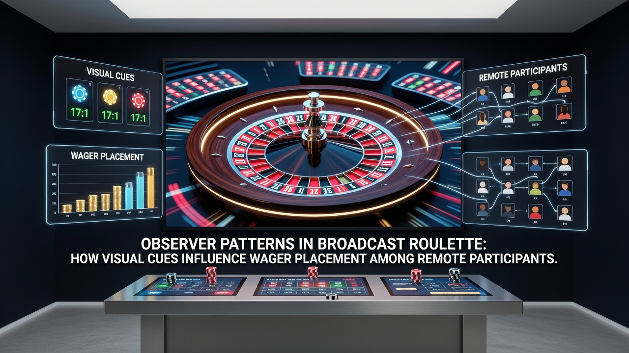 Remote viewer screen capture showing wager placement interface overlaid on live roulette broadcast visuals